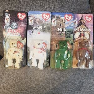 Ty Beanie Babies Collectible Bear Set - Countries